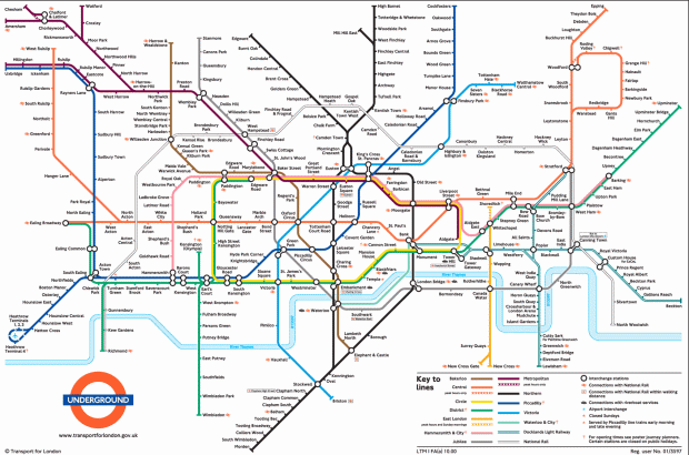 London Tube Map