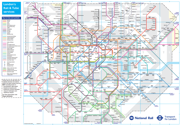 National Rail Map